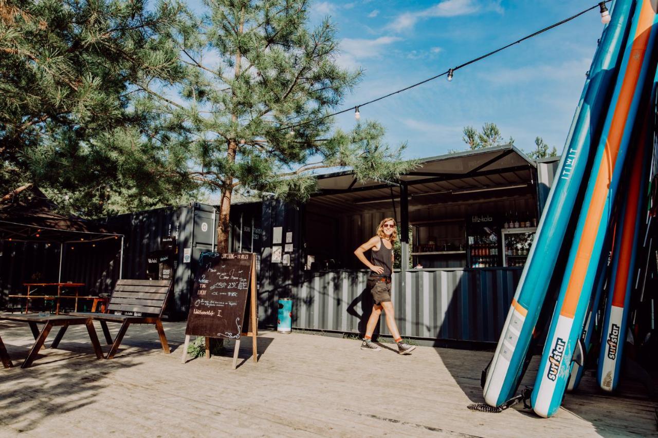 Raus Und Gut Glamping Am Graebendorfer See Drebkau Exteriör bild