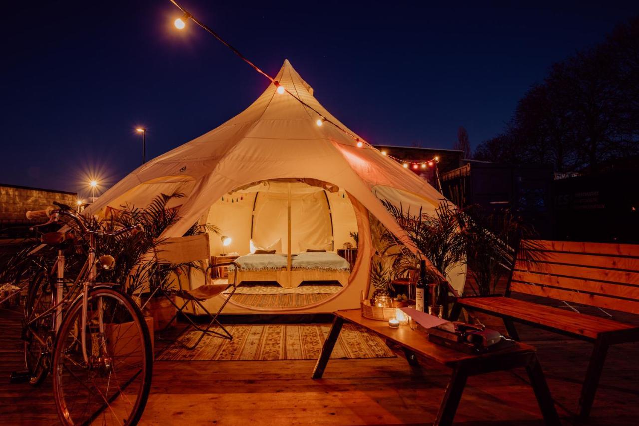 Raus Und Gut Glamping Am Graebendorfer See Drebkau Exteriör bild