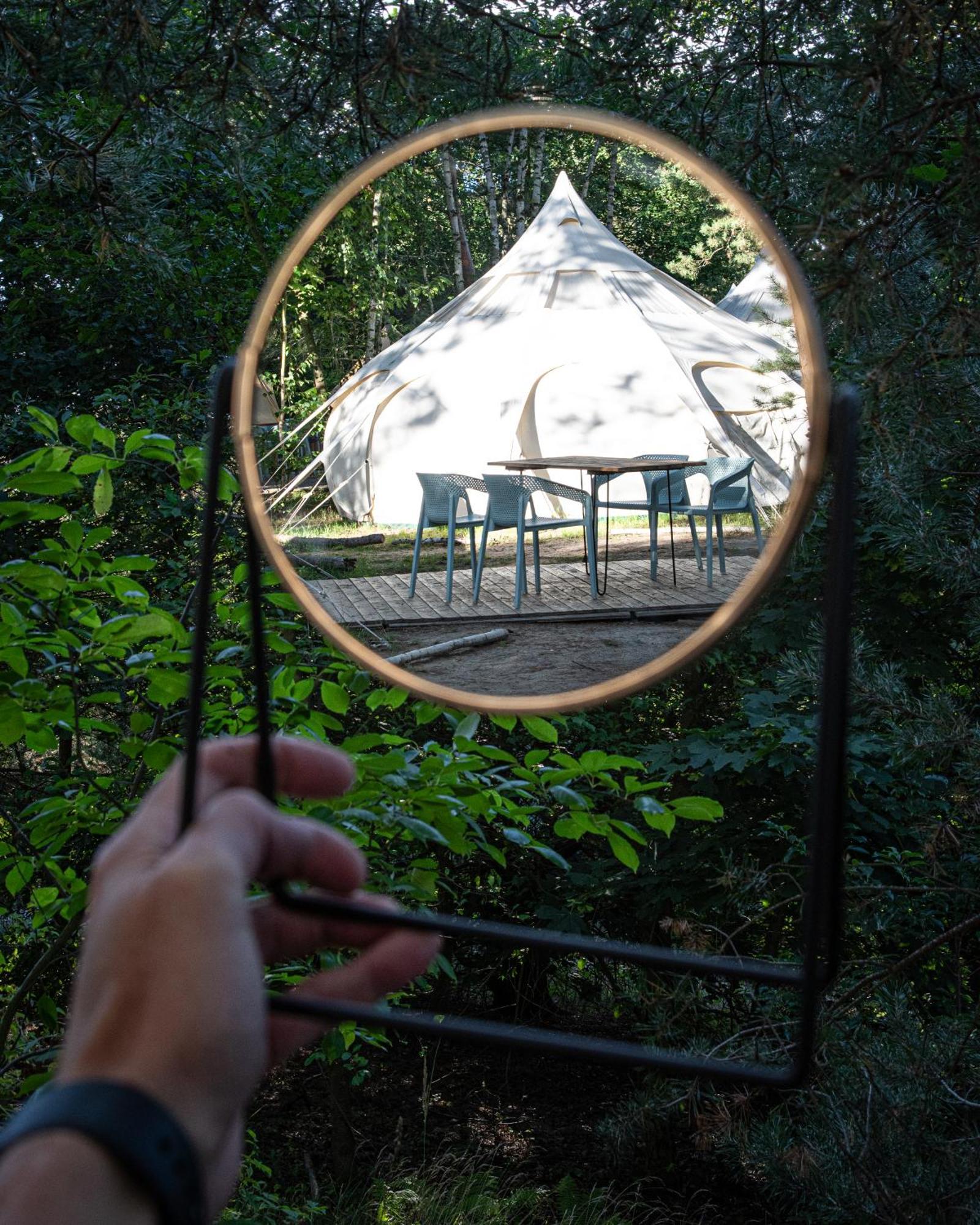 Raus Und Gut Glamping Am Graebendorfer See Drebkau Exteriör bild